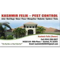 Kashmir Felix - Pest Control Inc logo, Kashmir Felix - Pest Control Inc contact details