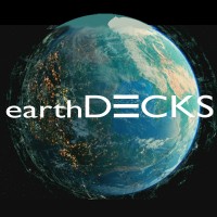 earthDECKS logo, earthDECKS contact details