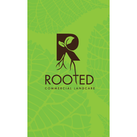 Rooted Commercial Landcare logo, Rooted Commercial Landcare contact details