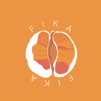 FikaPodcast logo, FikaPodcast contact details