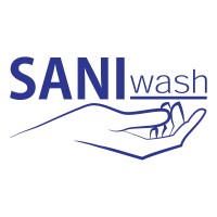 SaniWash logo, SaniWash contact details