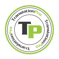 TranslationPro logo, TranslationPro contact details