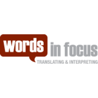 Words In Focus logo, Words In Focus contact details