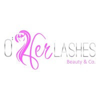 O'Her Lashes logo, O'Her Lashes contact details