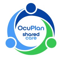 OcuPlan logo, OcuPlan contact details