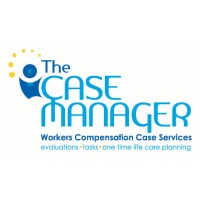 The Case manager logo, The Case manager contact details