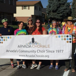 The Arvada Chorale logo, The Arvada Chorale contact details