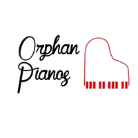 Orphan Pianos logo, Orphan Pianos contact details