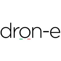 DRON-E logo, DRON-E contact details