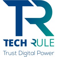 TechRule logo, TechRule contact details