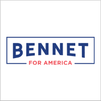 Bennet for America logo, Bennet for America contact details