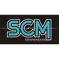 SCM Components logo, SCM Components contact details