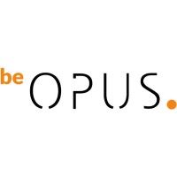 be OPUS. logo, be OPUS. contact details