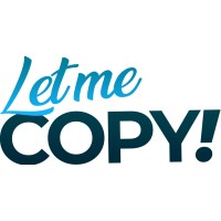 Let Me Copy logo, Let Me Copy contact details