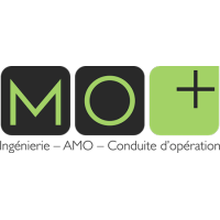 MO+ logo, MO+ contact details