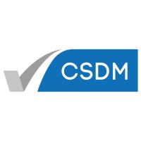 CSDM logo, CSDM contact details