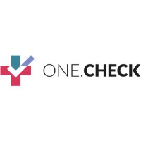 OneCheck logo, OneCheck contact details