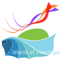 island of meetings logo, island of meetings contact details