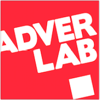 AdverLab logo, AdverLab contact details