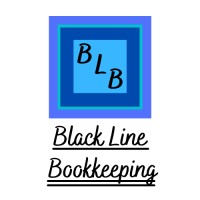 Black Line Bookkeeping logo, Black Line Bookkeeping contact details