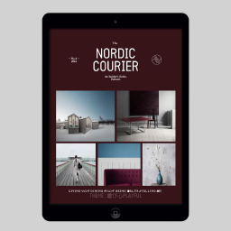 The Nordic Courier logo, The Nordic Courier contact details