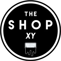 The Shop XY logo, The Shop XY contact details