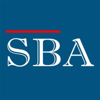 SBA logo, SBA contact details