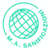 M.A. Sanificazioni logo, M.A. Sanificazioni contact details