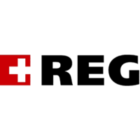 REG logo, REG contact details