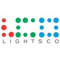 LightsCo logo, LightsCo contact details