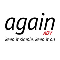 A G A I N adv logo, A G A I N adv contact details