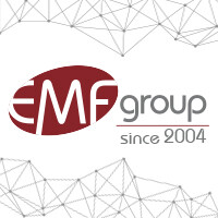 EMFgroup logo, EMFgroup contact details