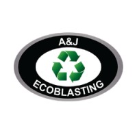 A&J Ecoblasting logo, A&J Ecoblasting contact details