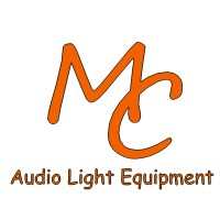 MC audio light equipment logo, MC audio light equipment contact details