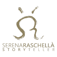 Serena Raschellà | Storyteller logo, Serena Raschellà | Storyteller contact details