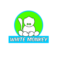 White Monkey logo, White Monkey contact details