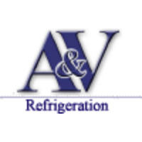 A&V Refrigeration logo, A&V Refrigeration contact details