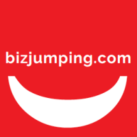 BizJumping logo, BizJumping contact details