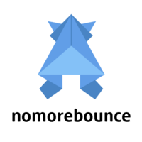 NoMoreBounce logo, NoMoreBounce contact details