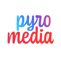 Pyro Media logo, Pyro Media contact details