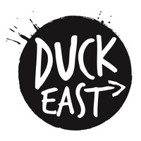 duck east logo, duck east contact details