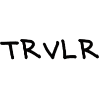 TRVLR logo, TRVLR contact details