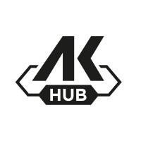 AK Hub logo, AK Hub contact details