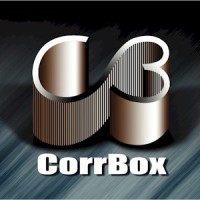 CorrBox logo, CorrBox contact details