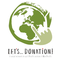 Let's Donation logo, Let's Donation contact details