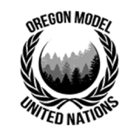 Oregon Model United Nations logo, Oregon Model United Nations contact details