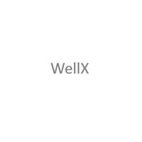 WellX logo, WellX contact details