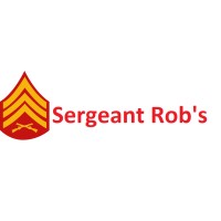 'Sergeant Rob''s' logo, 'Sergeant Rob''s' contact details