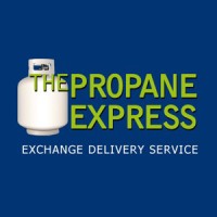 The Propane Express logo, The Propane Express contact details