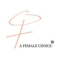 A Female Choice logo, A Female Choice contact details